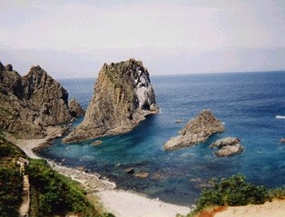 積丹岬、島武意海岸