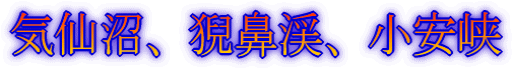 気仙沼、猊鼻渓、小安峡
