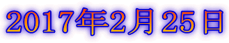 2017年2月25日