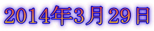 2014年3月29日